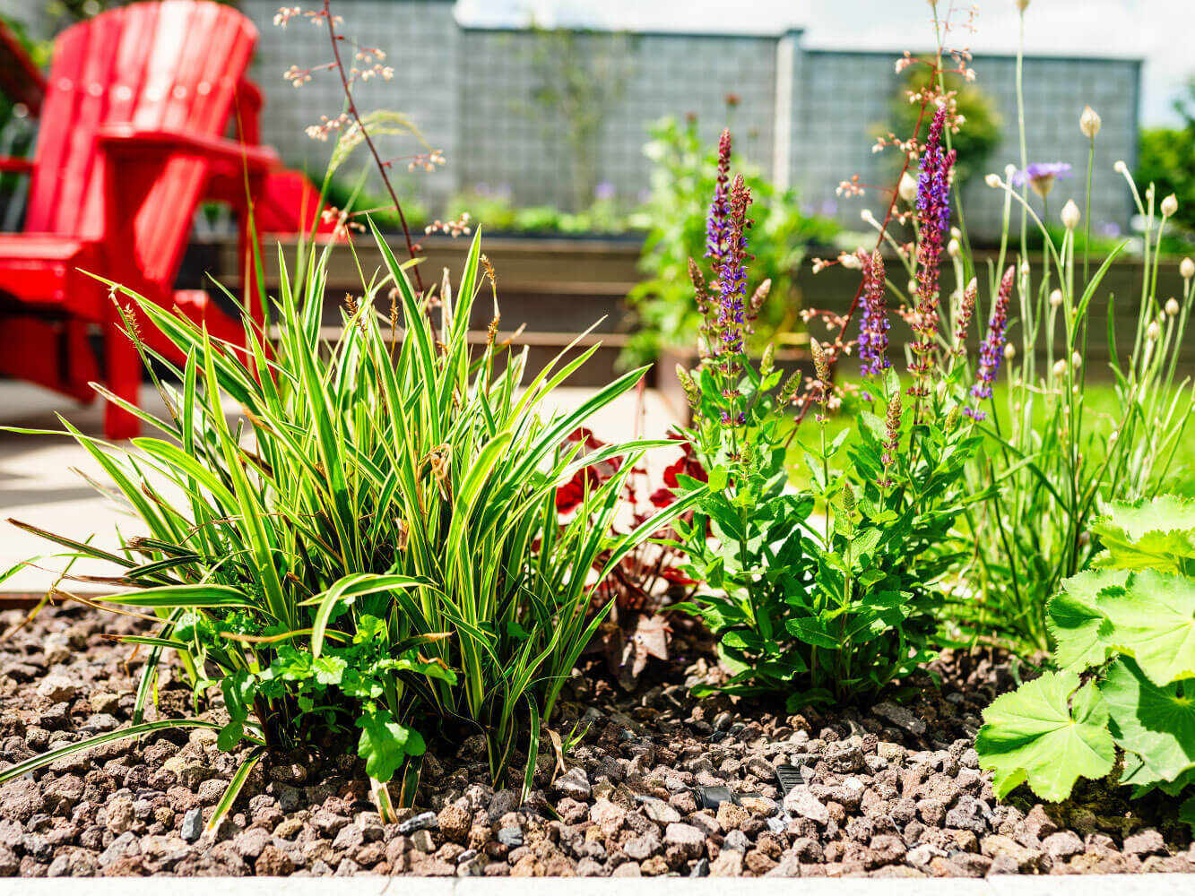 Pflanzflächen und Beete